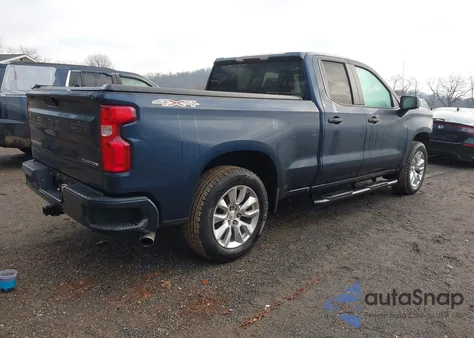 2019 Chevrolet Silverado 1500 Custom z USA, uszkodzony, nr VIN 1GCRYBEH3KZ387653